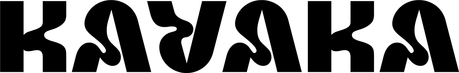 Kavaka — the Sanskrit name, drawn as a mark.