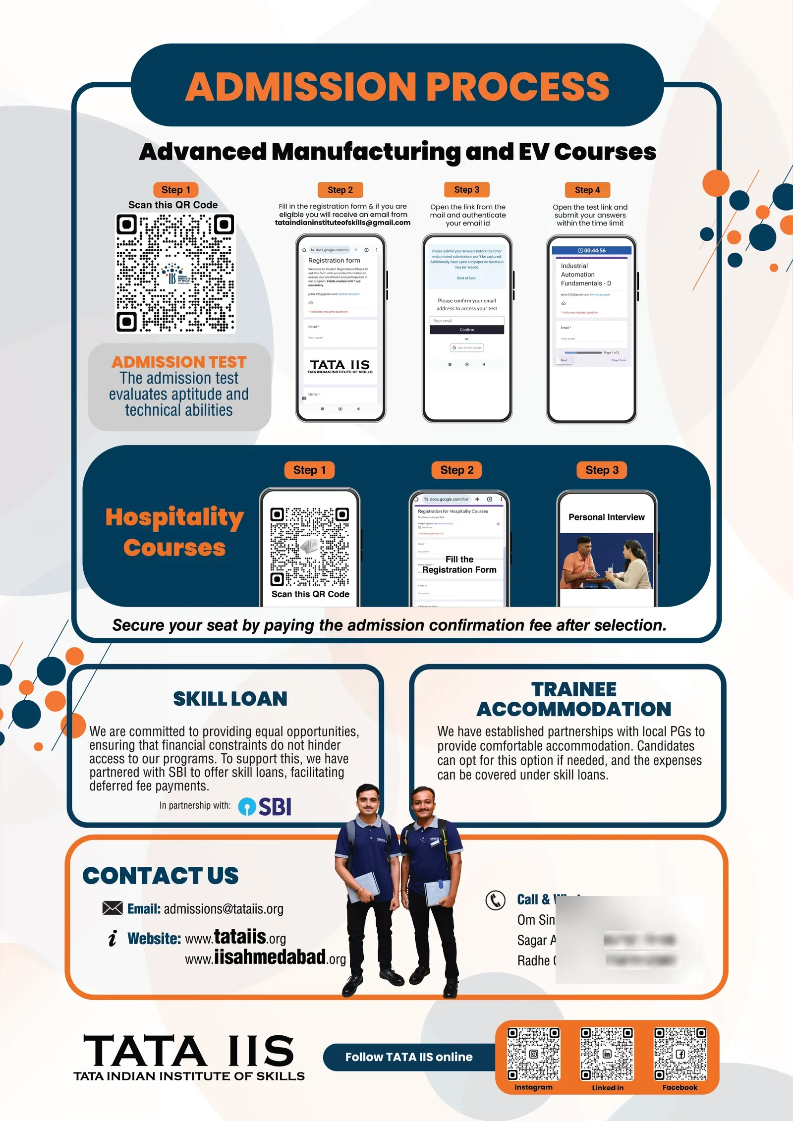Back cover — the partner wall.