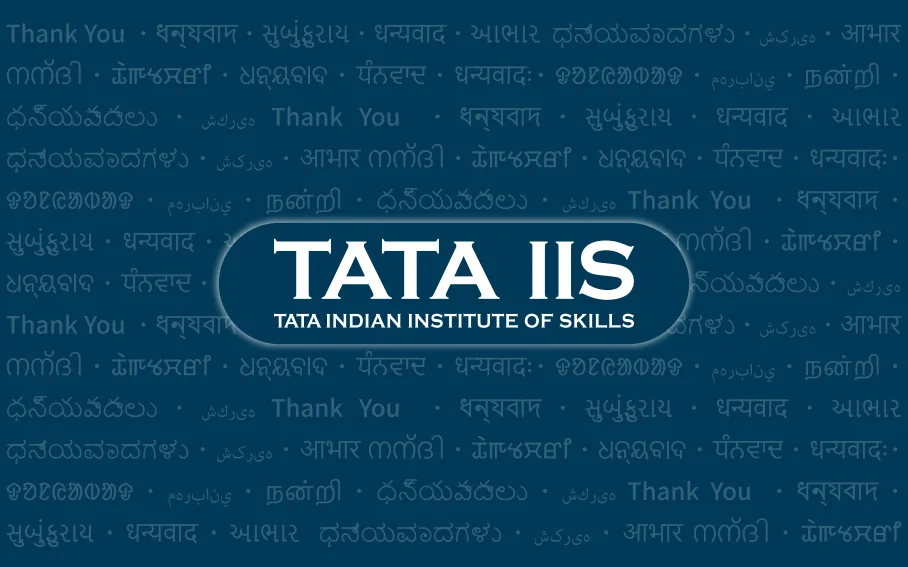 The thank-you note, set in fourteen languages.