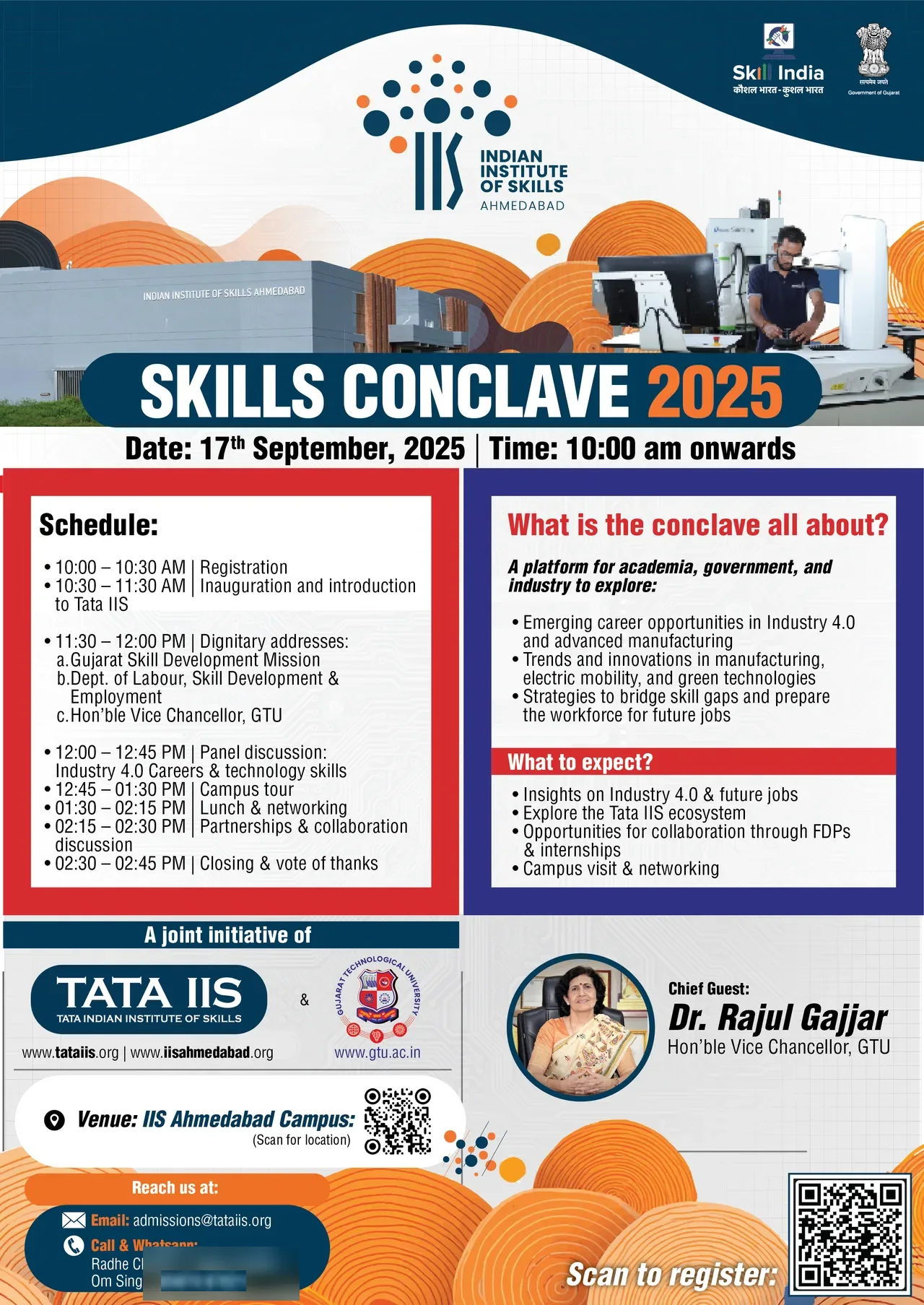 Skills Conclave 2025 announcement.