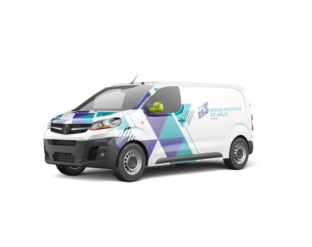 IIS Mumbai: Delivery van 04 mockup 01 2