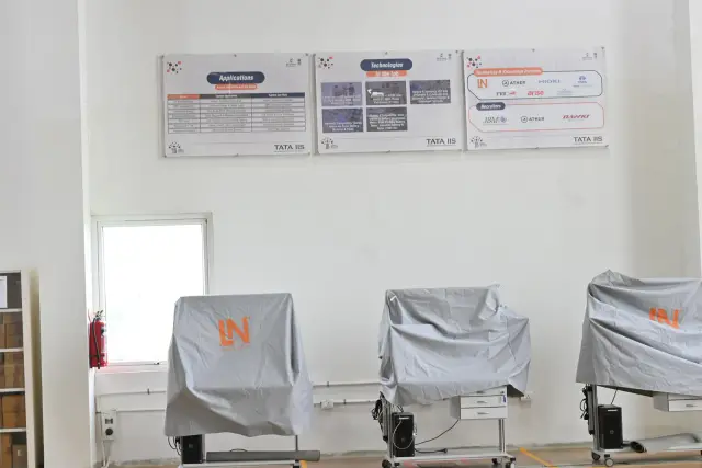 Lab boards, installed