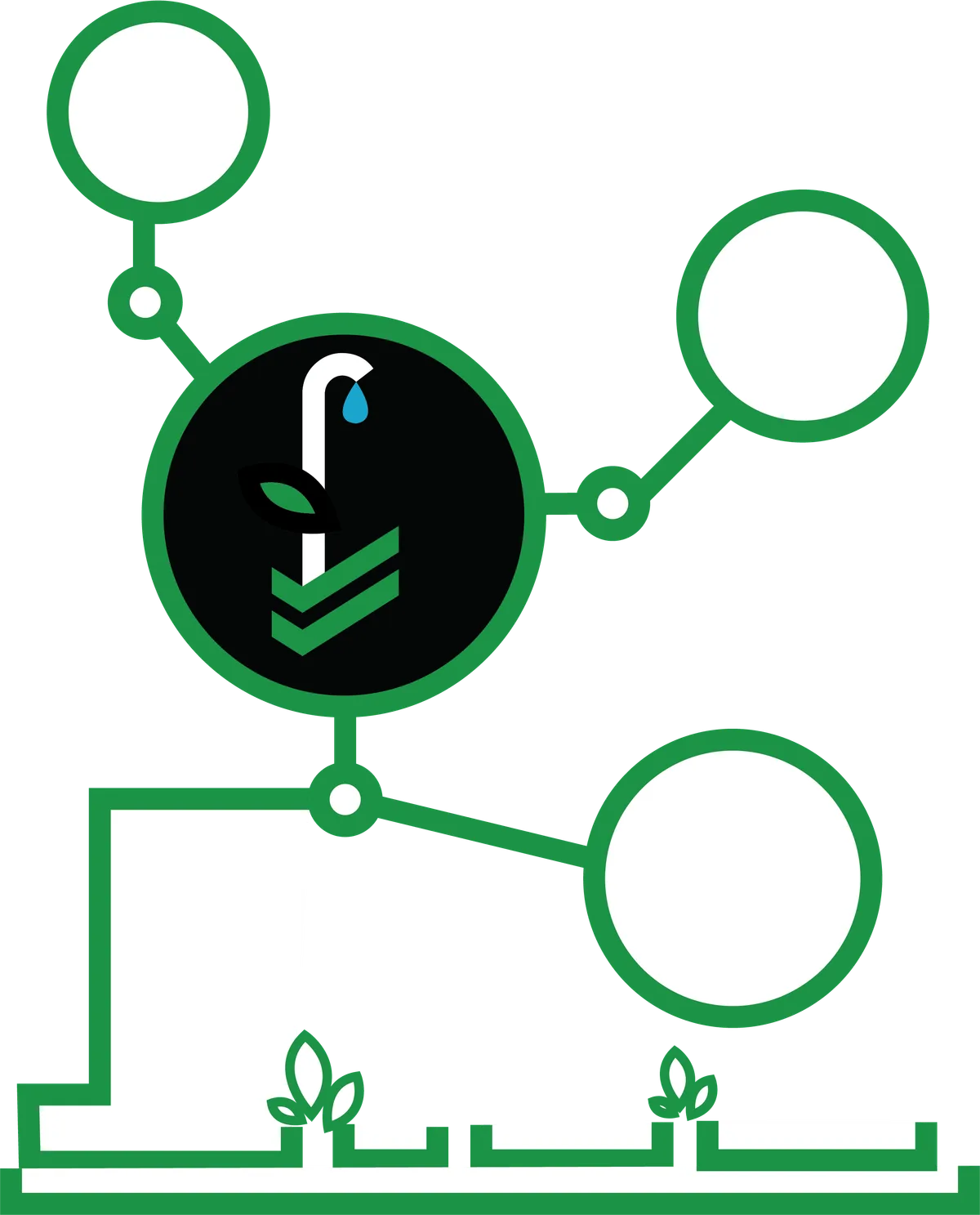 Farmstacks — the sprouting mark.