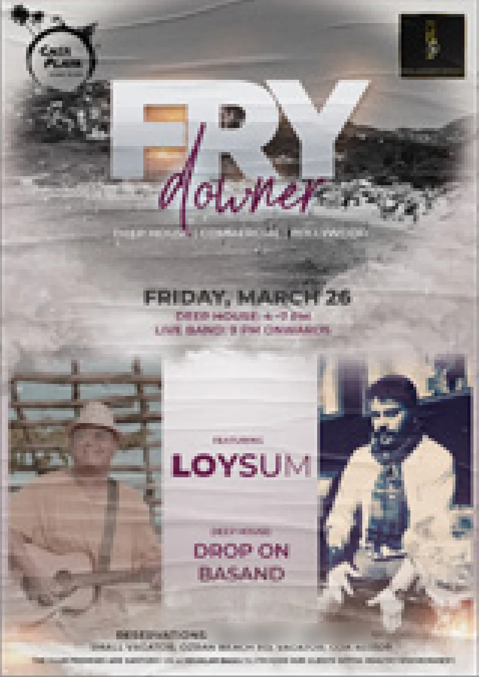 Fry Downer — Loysum, Drop On, Basand