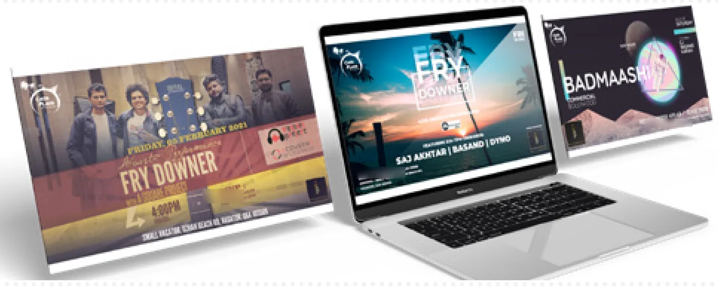Fry Downer and Badmaashi — screen creatives