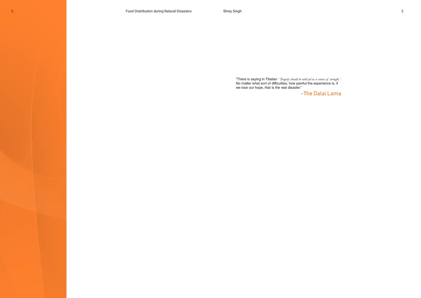 Food Distribution during Natural Disasters, page 2 of 15