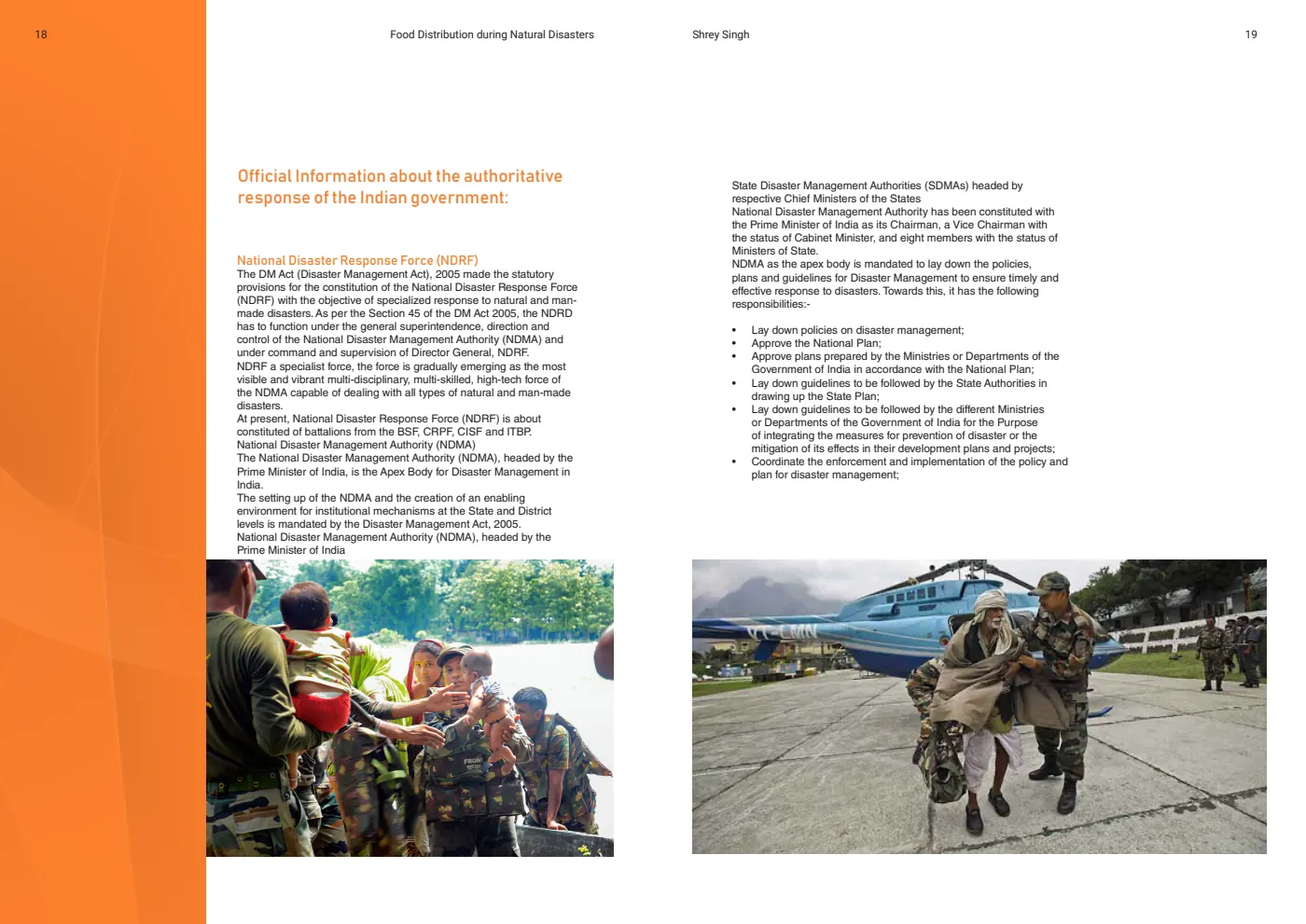 Food Distribution during Natural Disasters, page 10 of 15
